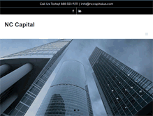 Tablet Screenshot of nccapitalus.com